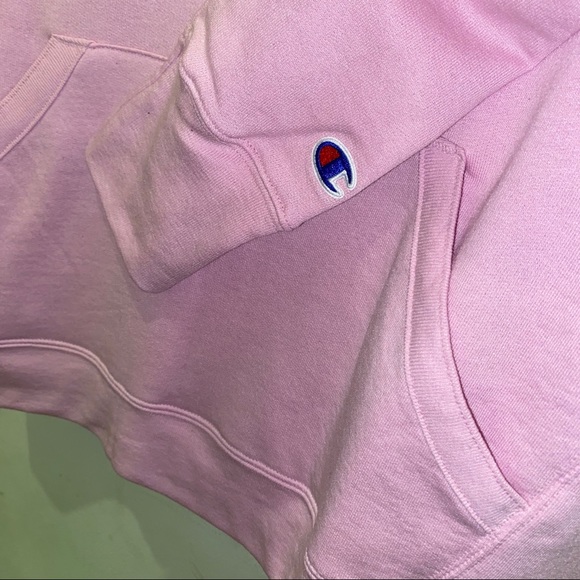 SOLD! NWT! Women’s Champion Pink Powerblend Hoodie - Picture 5 of 9
